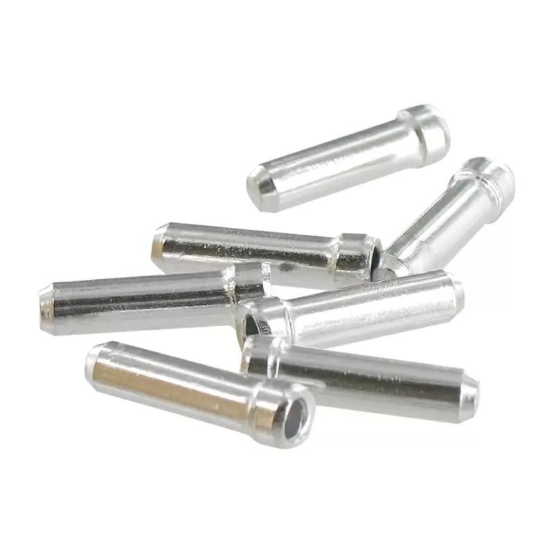 Extremos Cable Freno 200pz 1,8/2mm Plata #1