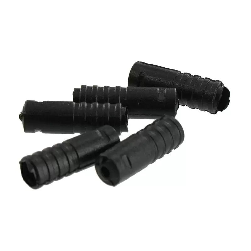 Extrémité Gaine Câble 100pz 4mm Plastique Noir #1