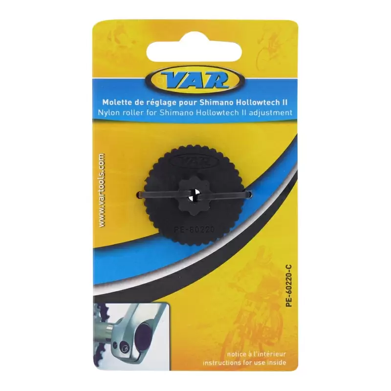 Nylonrolle für Shimano Hollowtech II Kurbelarm-Einstellkappe - kardiert #1