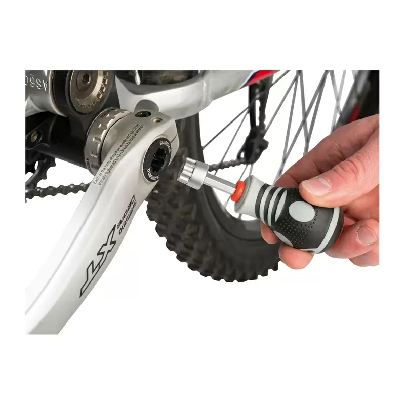 Screwdriver for Shimano Hollowtech II crank install #3
