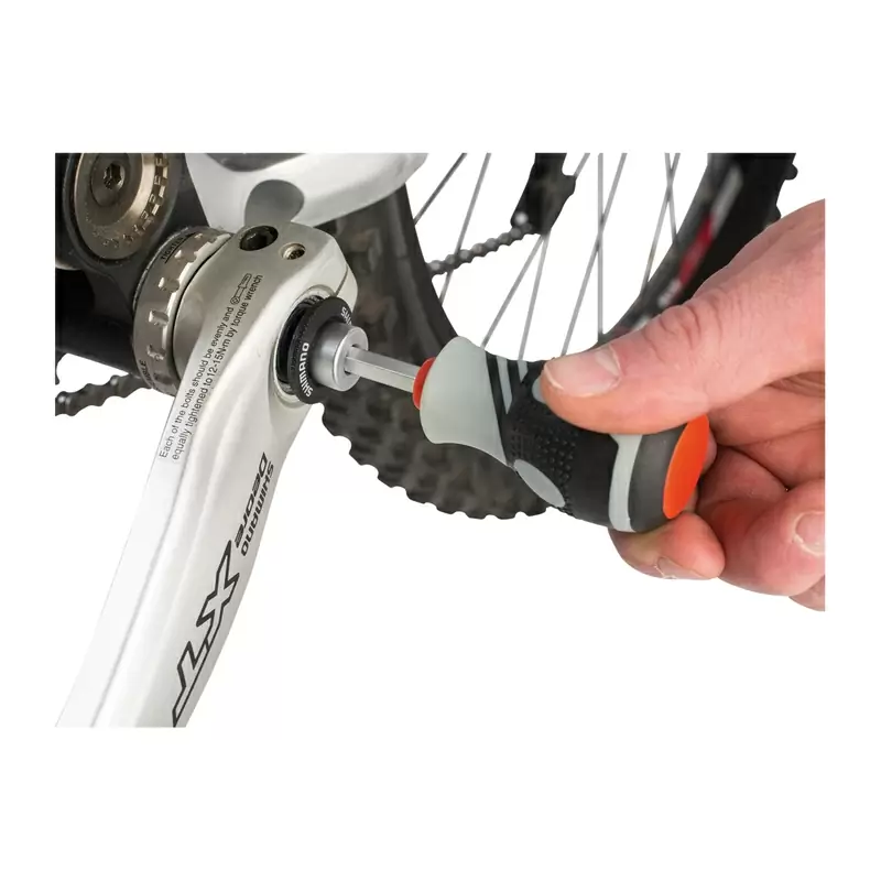Screwdriver for Shimano Hollowtech II crank install #5