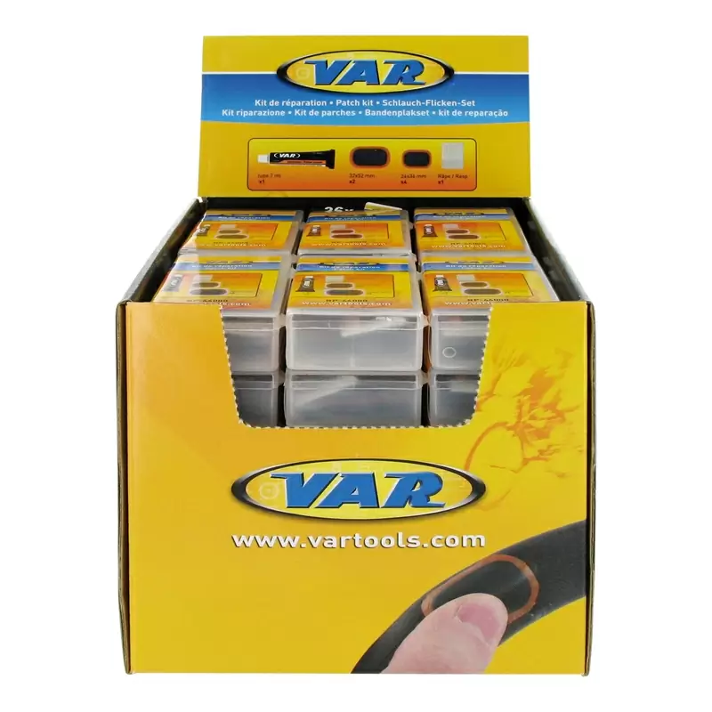 Kit Pezze Vulcanizzanti Scatola 36 pezzi #3