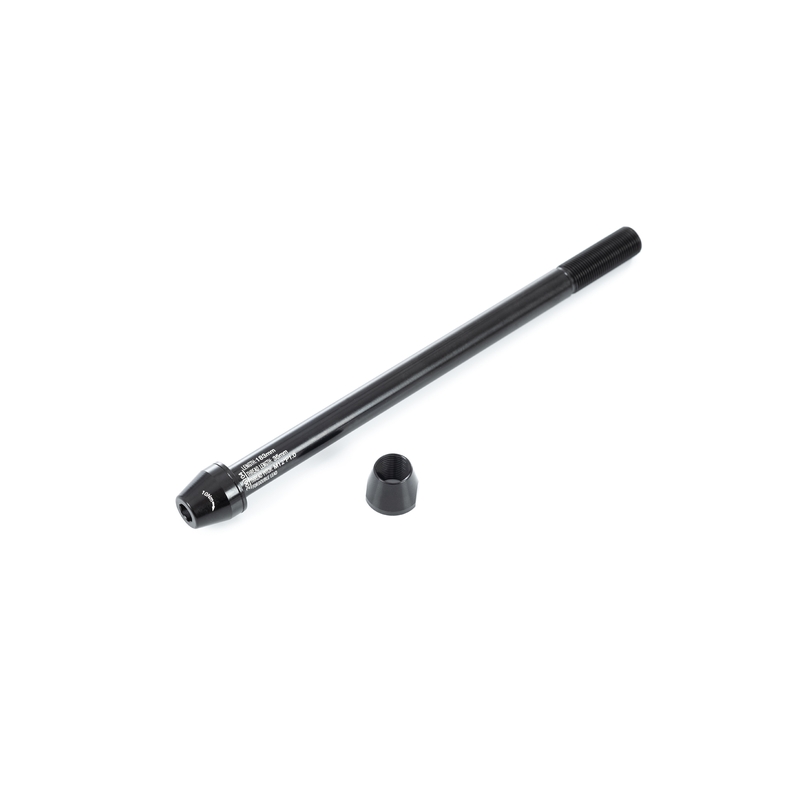 Durchgangsbolzen für Rollen 12x183 mm, Steigung 1,0, Gewinde 35 mm mit Mutter
