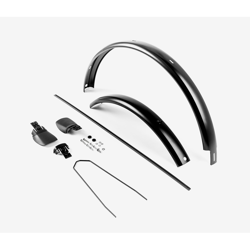 Kit Paralamas Completos 65mm Preto para Keram SUV