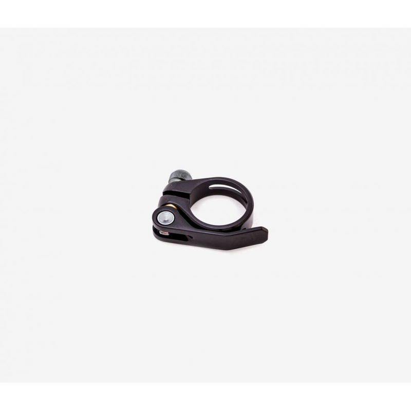 Quick Release Seatpost Clamp 34.9mm Black/Silver