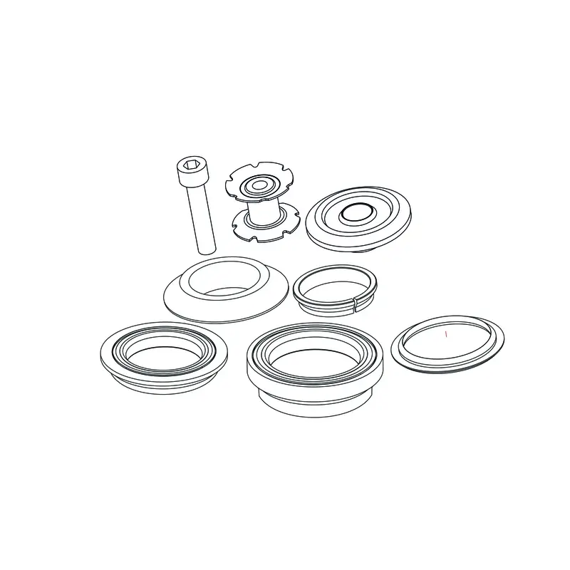 Kit Serie Sterzo 1-1/8 Integrata 1-1/2 Esterna - image