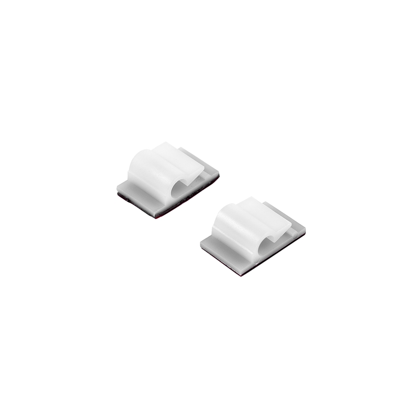 Kit Clip Guidacavo Adesive 3M da 5mm per Tubo Obliquo