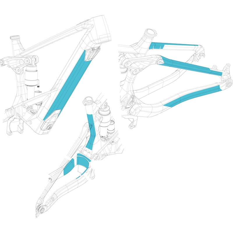 Kit Klebefolien transparent matt für Wild 2023