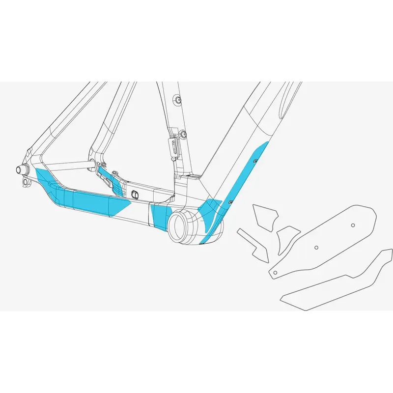 Kit de protections adhésives transparentes pour Orca Aero OMX - image