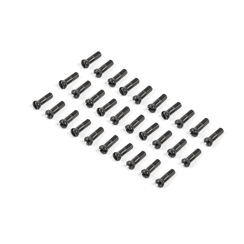 Kit Nippli Sapim Polyax Secure Lock 2x14mm Negro 30 Piezas