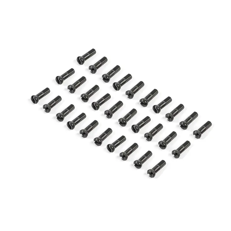 Kit Nippli Sapim Polyax Secure Lock 2x14mm Noir 30 Pièces - image