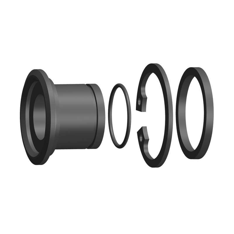 Kit de Hardware do Eixo Traseiro Rise Carbono 2025
