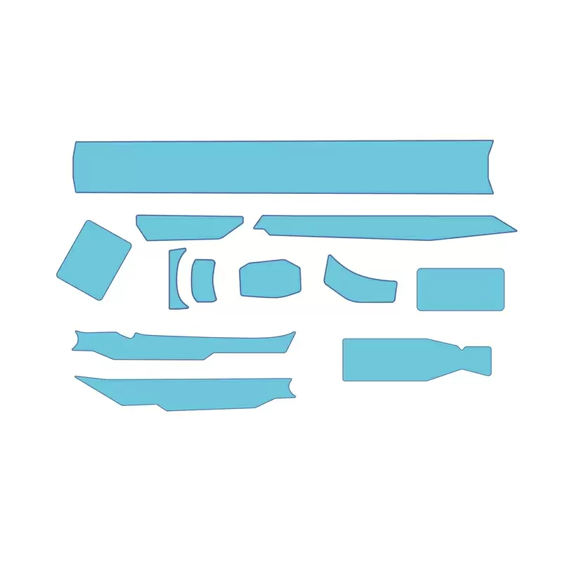 Kit de Protection Adhésif Transparent Matte Rise Carbon Taille M 2025 - image