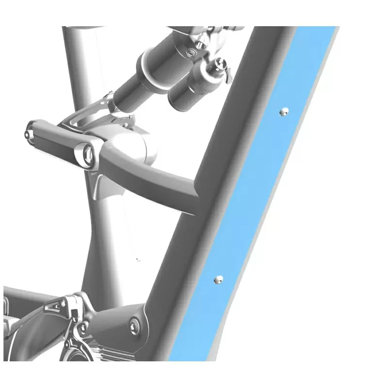 Protector de tubo diagonal Rise Hydro 2025 transparente - image