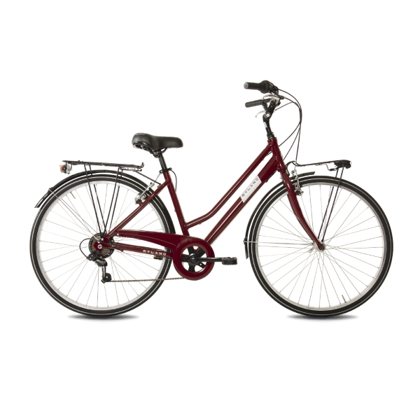 Bicicleta Urbana CORSO 28.1 28'' 7v Mujer Roja Talla M