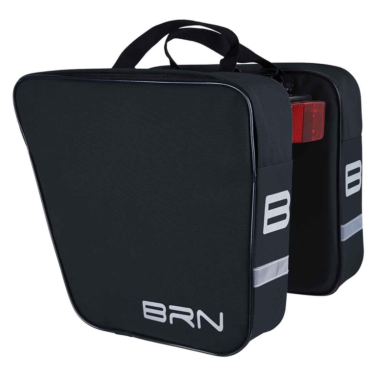 Paire de sacoches arrière Classic Noir