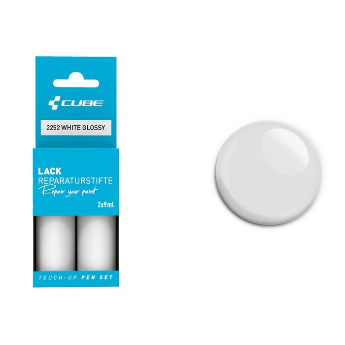 Caneta para retoquear tinta branca brilhante 2252 tinta branca
