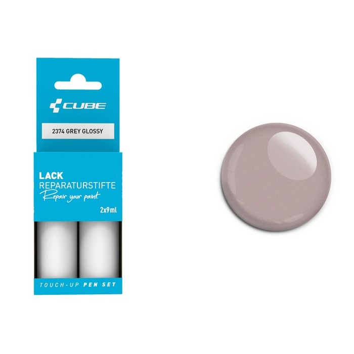 Caneta para retoques violeta brilhante 2374 tinta cinza