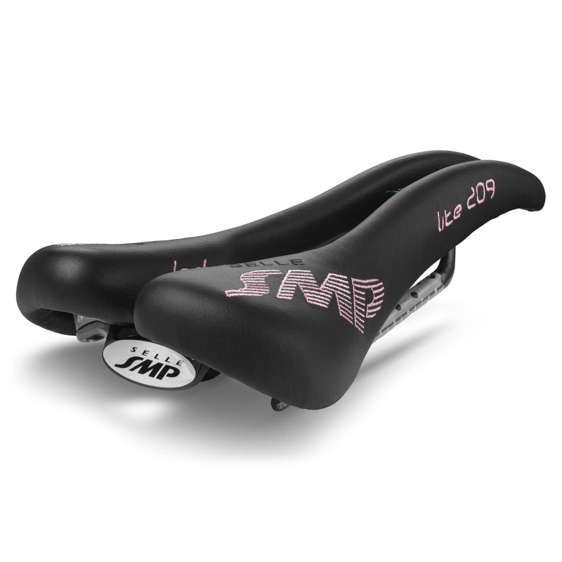 Sillín Lite 209 Carbono 139 x 273mm Señora Negro