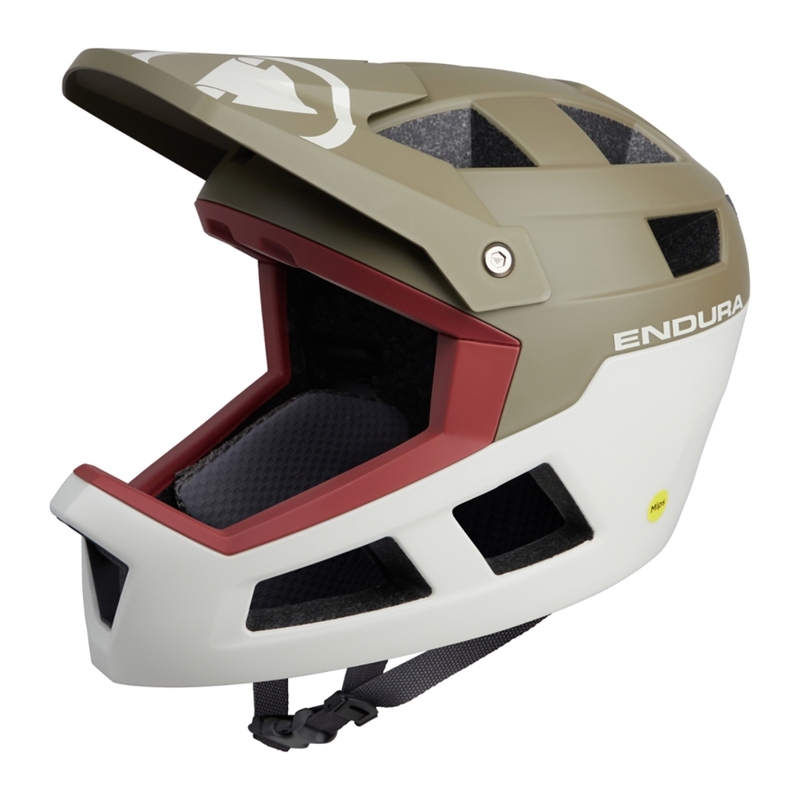Casco Integral Strack Fullface Mips Tweed Verde Talla S/M (51-56)