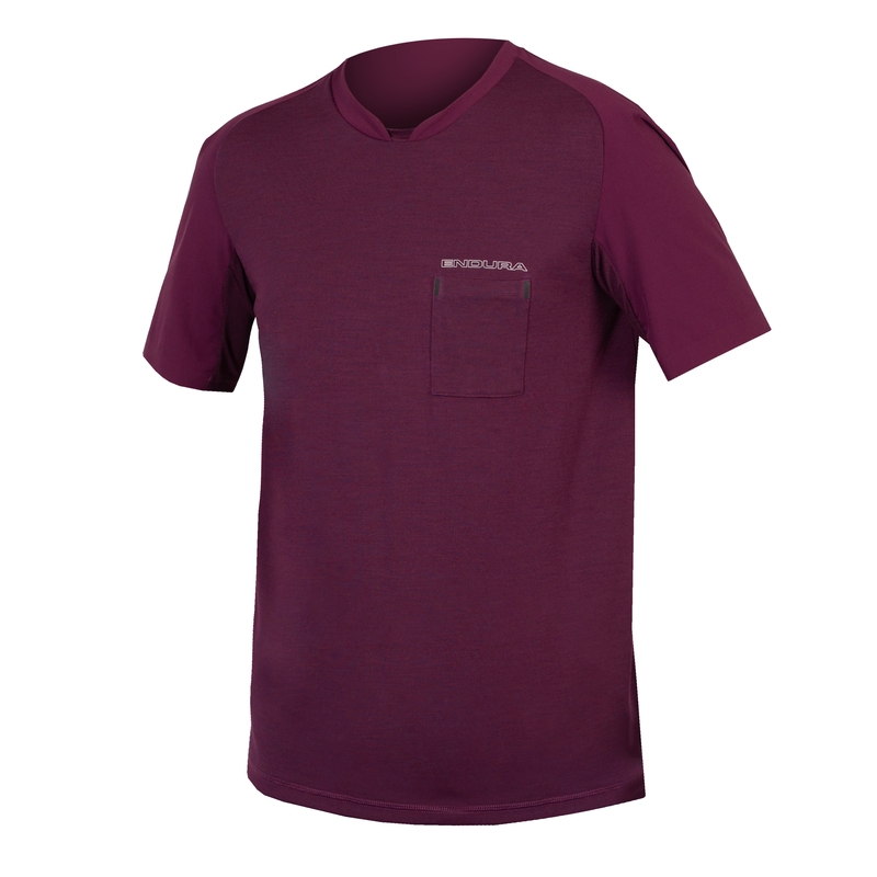Camiseta GV500 Foyle T Morado Talla XS