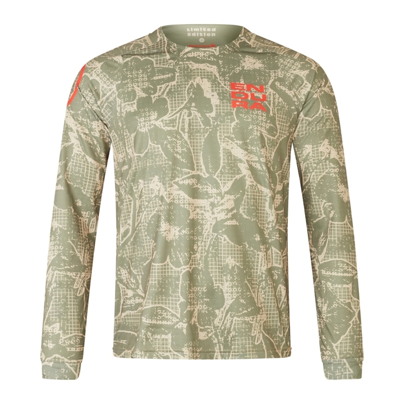 Maglia a maniche lunghe Enduro/DH Grid Floral LTD L/S Tee Taglia M