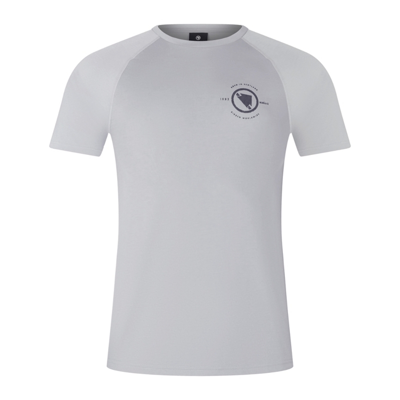 MTB MTB Sleeve Hummanvee S/S Tech Tee Gray Size XS