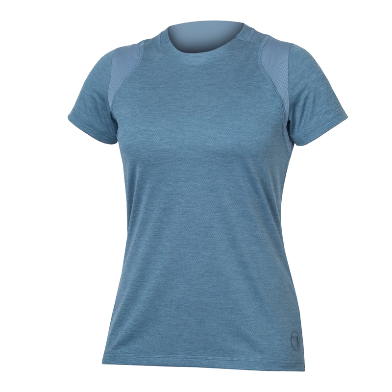 Maglia a Manica Corta SingleTrack S/S Jersey Donna Blu Taglia S