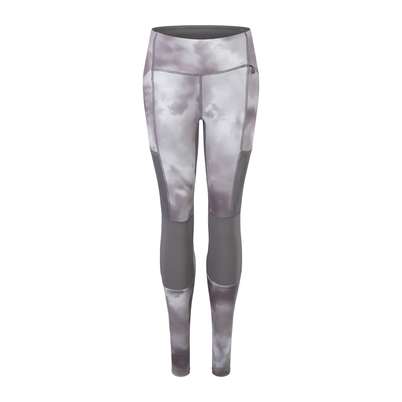 SingleTrack Legging Pantalon Long Femme Gris Foncé Taille XL