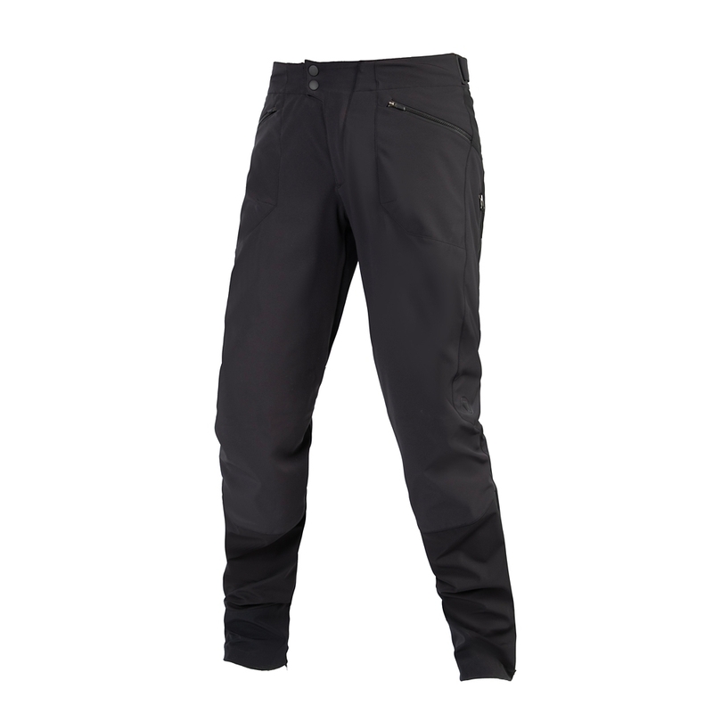 Pantalones Largos de MTB MT500 Spray Negro Talla XS