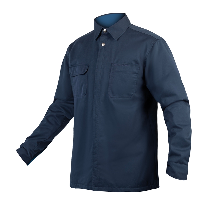 Hummvee Shacket Shirt Blue Size XL