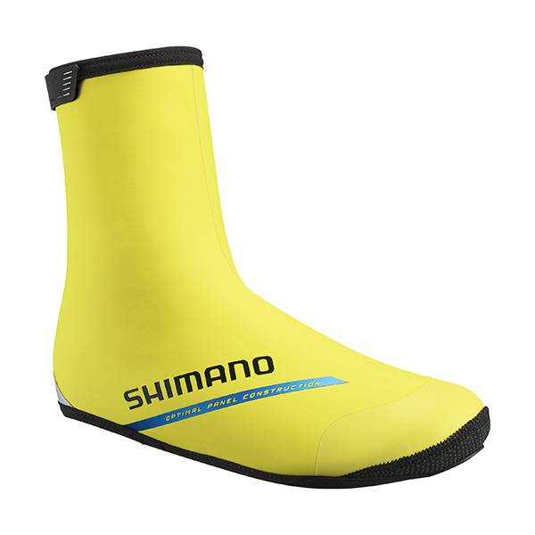 Pair of Winter Shoe Covers MTB Cross Country XC Waterproof Thermal Yellow Size S (37-40)
