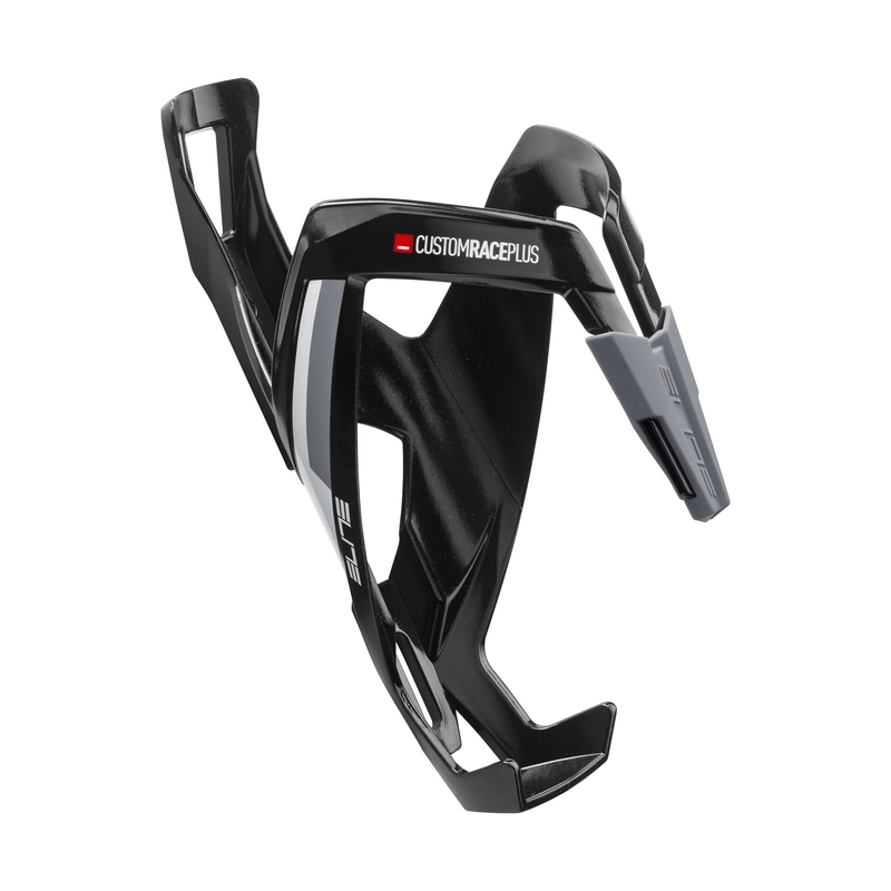 Custom Race Plus Bottle Cage Black/White