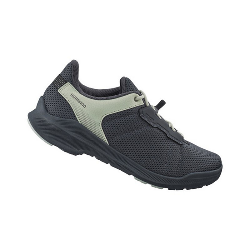 SH-EX300 Damen-Clip-Schuhe, Grau/Grün, Größe 36