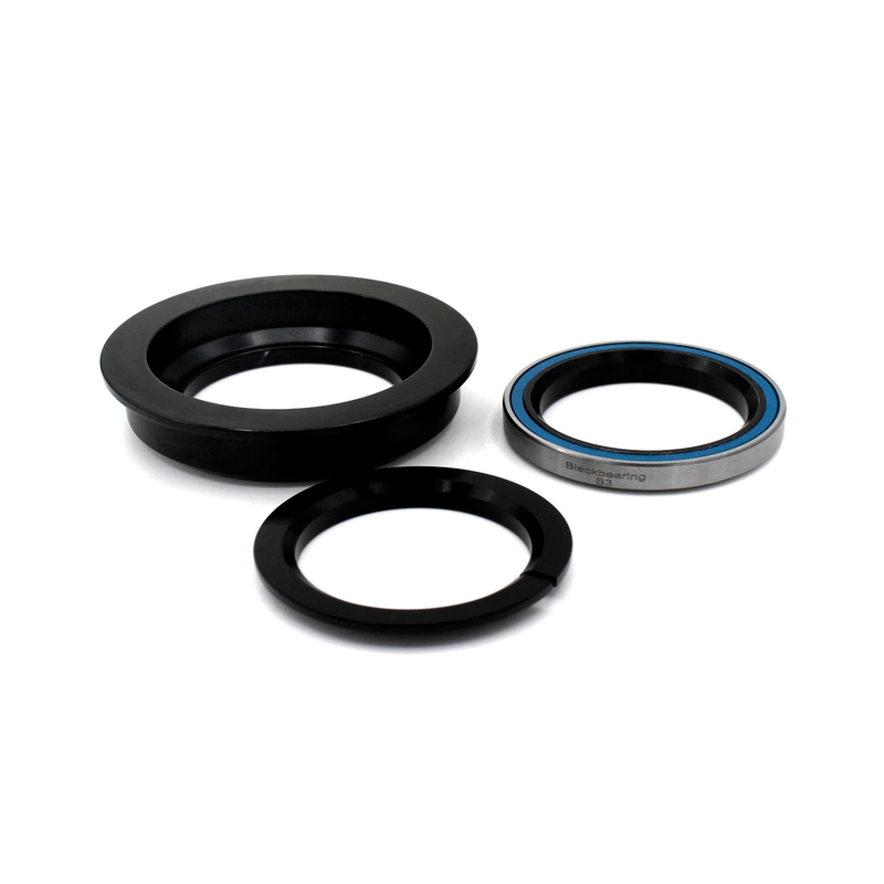 Halbintegrierter unterer Steuersatzrahmen 49 mm 1-1/8 Gabelschaft