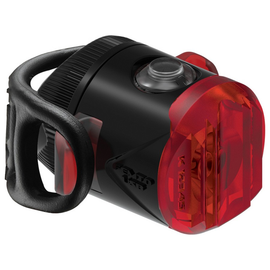 Rücklicht USB Femto 5 Lumen Schwarz
