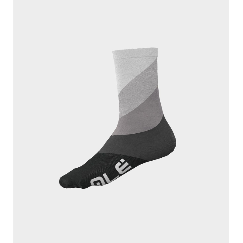 Calze Estive Q-Skin 16cm Diagonal Grigio Taglia S (36-39)