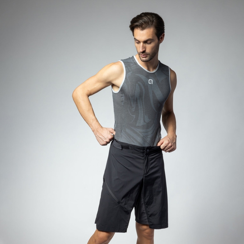Shorts Gravel Overland Off Road Negro Talla XS