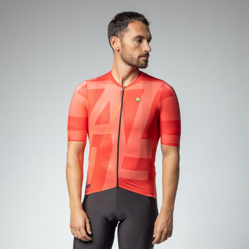 Maglia A Maniche Corte Synergy PR-E Rosso Taglia XXS