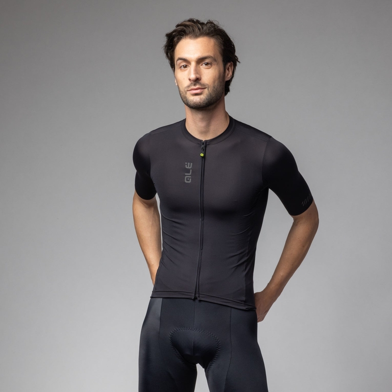 Maglia A Maniche Corte Color Block Pragma Nero Taglia XXS