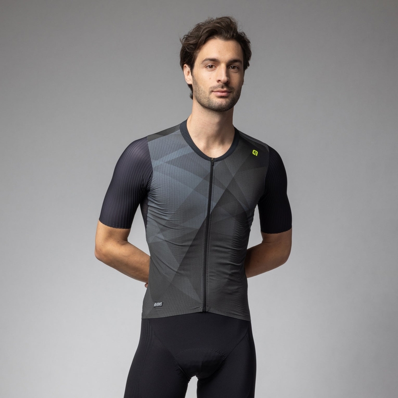 Maglia A Maniche Corte Sprinter R-EV1 Nero Taglia XXS
