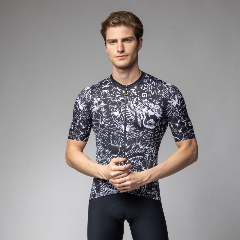Maglia A Maniche Corte Safari Pragma Nero Taglia XXS