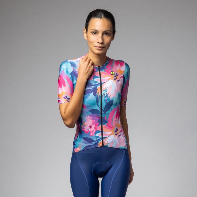 Maglia A Maniche Corte Jardin PR-E Donna Multicolore Taglia XXS