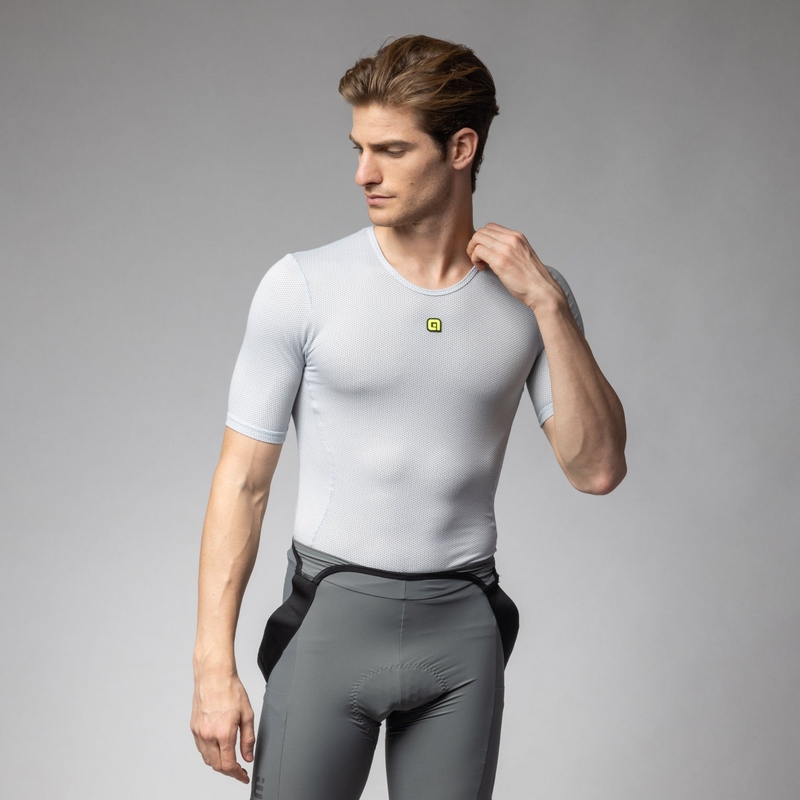Maglia Intima A Maniche Corte Steam Grigio Taglia XS/S