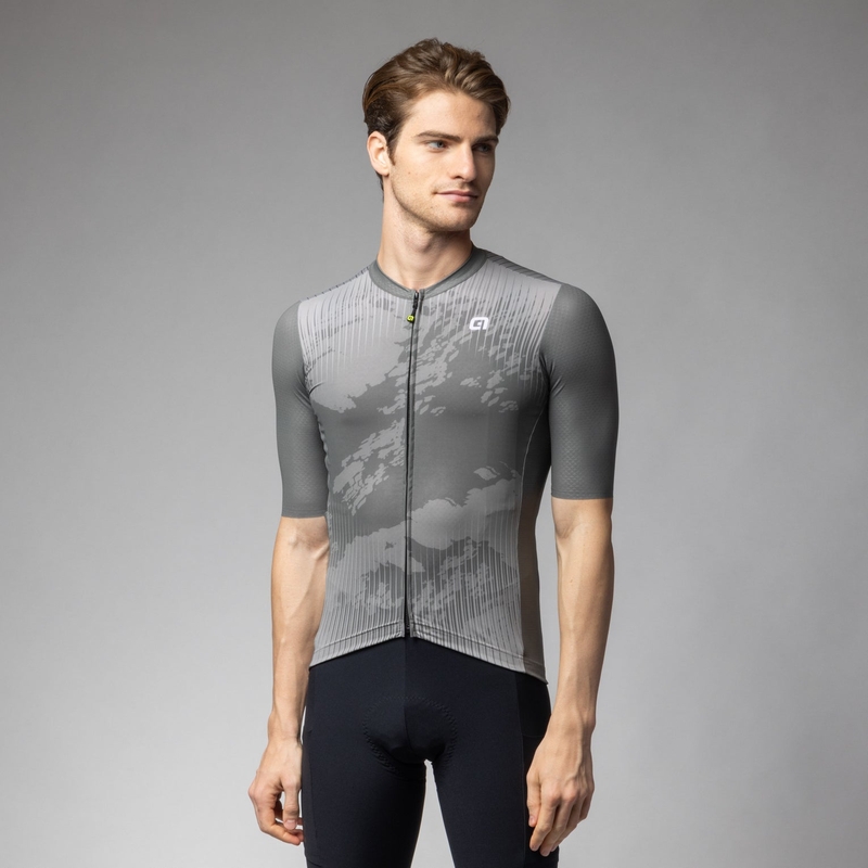 Maglia A Maniche Corte Gravel Krakatoa Off Road Grigio Taglia XXS