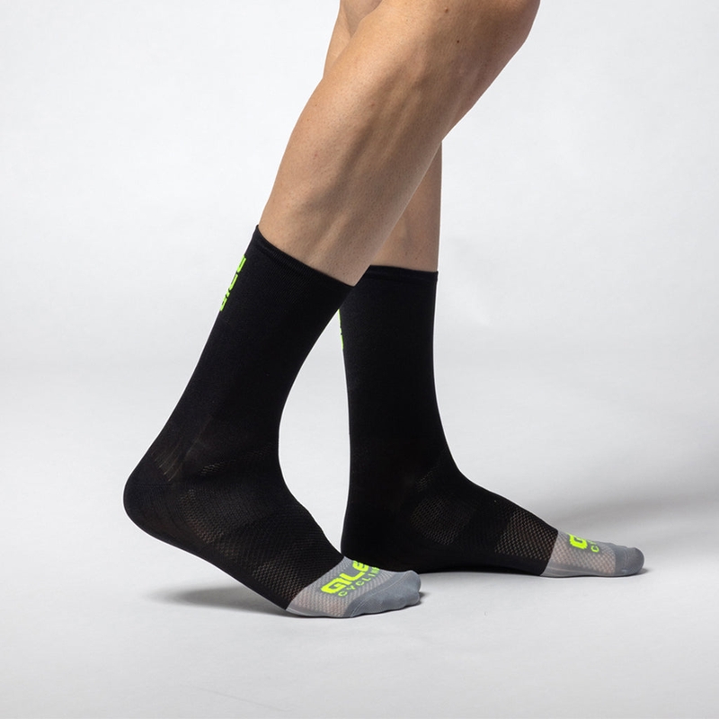 Calze Estive T-Care Plus Color Block Nero Taglia S (36-39)