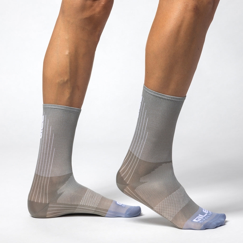 Summer Socks T-Care Plus Color Block Brown Size L (44-47)