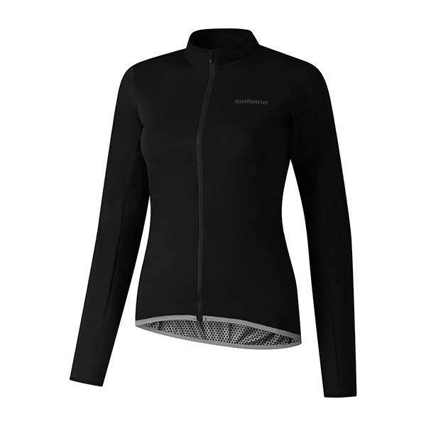 Jaqueta à prova de vento Windflex feminina preta tamanho XS