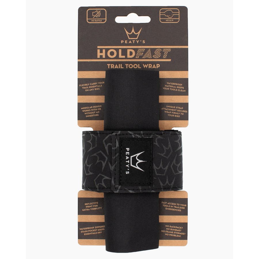 Bolsa de herramientas HoldFast Trail Tool Wrap negro