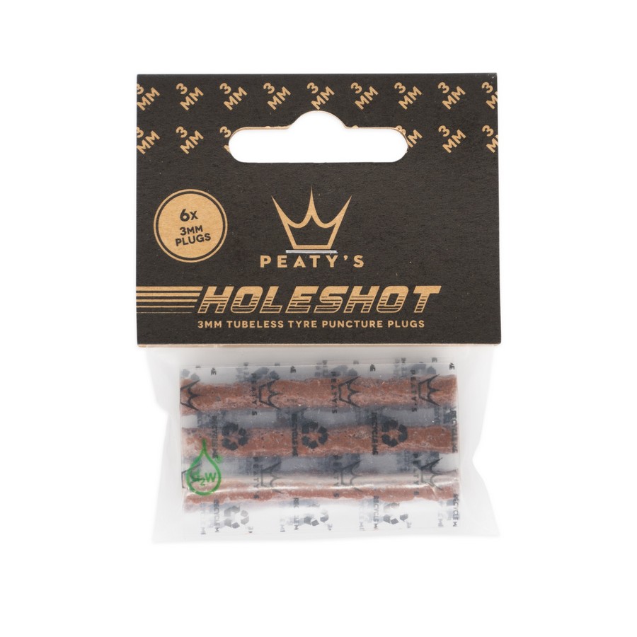 Vermicelli para Tubeless Puncture Plugger Holeshot Refill Pack 6x3mm